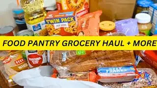 LOCAL FOOD PANTRY HAUL | RUNNING LOW ON GROCERIES!