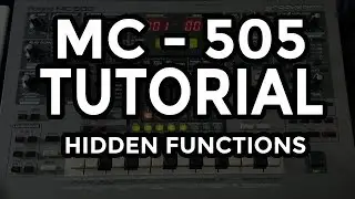 ✅ Roland MC 505 Groovebox Tutorial:  Hidden functions and Menus