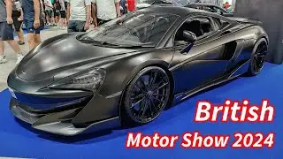 British Motor Show 2024 - Full Tour & SUPERCAR DEMOS!