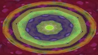 (WARNING STROBEING LIGHTS) Shiva Chandra - Passing by crystals (Kaleidoscope Live Visualization)