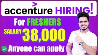 Accenture Bulk Hiring 2024 | OnSpot Test | Operations Job | Job Freshers Eligible | MNC Jobs