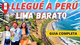 LIMA PERU 🇵🇪  BARATO ✅LA MEJOR GUIA¿COMO LLEGAR?¿DONDE ALOJARSE?¿QUE COMER?Ft @misiasperoviajeras