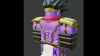 Thick Star Platinum (A Model from Discord server for roblox jojo game)