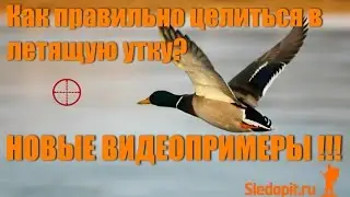 Как целится в летящую утку 2! НОВЫE СУПЕРВИДЕО С ПРИМЕРАМИ!!!