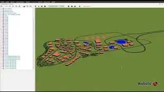 Convert an OSM (OpenStreetMap) map into a Webots simulation world