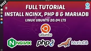 CARA INSTALL NGINX UBUNTU BESERTA PHP 8.0 & MARIADB TERBARU 2022 | NGINX TUTORIAL INDONESIA