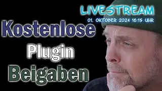 Livestream: Schätzchen oder Schund? Kostenlose Beigaben von Plugin Boutique und Co