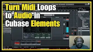 How to Turn Midi Loops into Audio in Cubase Elements