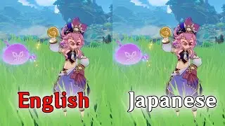 Dori English and Japanese Voice Actor In-Game Gameplay (Genshin Impact)