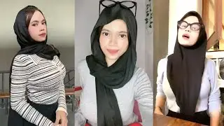 Cewe kerudung boba bulat dan padat || Jilboobs Pemersatu Bangsa || Tiktok Hijab Tobrut