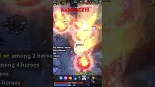 Wombo Combo Invoker Rampage #dota2 #dota #dota2highlights