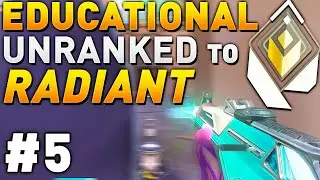 VALORANT UNRANKED to RADIANT with Educational Commentary #5 - Common Post-Plant Plays