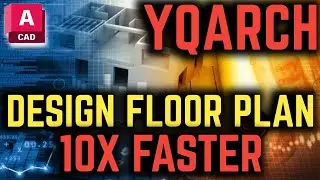 Make floor plan 10x faster AutoCAD Best Tutorial