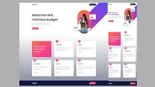 Responsive Landing Page using HTML and CSS