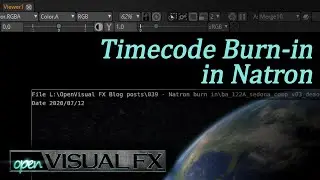 Timecode Burn-in for Natron