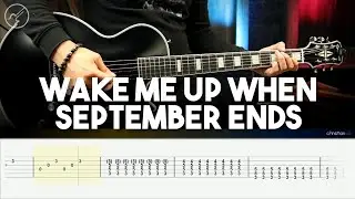 Wake Me Up When September Ends - Green Day COMPLETE Guitar Best Tab | Cover Guitarra Christianvib