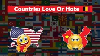 Countries Love or Hate Belgium
