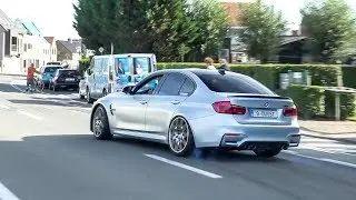 LOUD BMW M3 F80 w/ M Performance Exhaust - Powerslides, Accelerations & Revs !