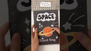 Space blind bag 🛸🚀 #asmr #unboxing #blindbag #diy #papertoy #paperdiy #satisfying