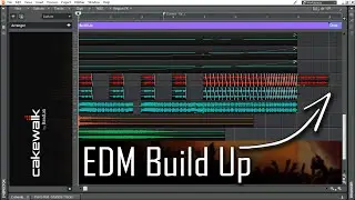 Making an EDM build up | Pitch bend in Cakewalk by Bandlab