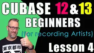 Cubase 12 & 13 Beginner Tutorial Lesson 4 - Virtual Synth & Easy Chords (Cub13 Updated)