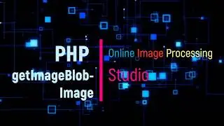 how to use get image blob in php.