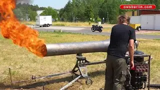 Nachbau / Replica V1 - Fieseler Fi 103 Flying Bomb engine | Реплика реактивного двигателя Фау-1