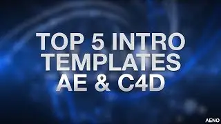 TOP 5 3D Intro Templates #4 — Cinema 4D & After Effects