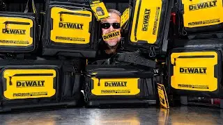 NEW DeWalt Soft Storage Backpacks, Totes, and Tool Bags. [1680 Denier IP54]