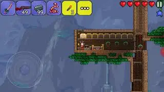 прохождение Terraria убийство босса скелетрона и мозга ктулху #2