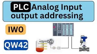 PLC Analog Input/Output adressing | PLC Fundamentals 09