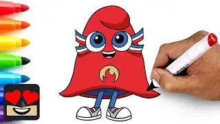 How To Draw 2024 Paris Olympic Mascot