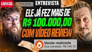 Vídeo Review Afiliado: Descubra os Segredos de Quem Vende Muito - Live #30