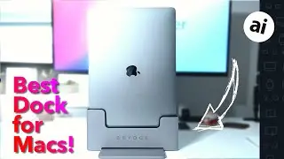 The MOST Advanced Mac Docking Stand! Brydge Vertical Dock!