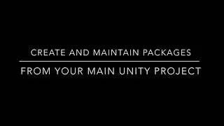 Unity Packages as Git Submodules