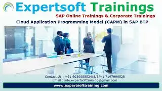 SAP BTP CAPM Training | SAP BTP CAPM Online Training