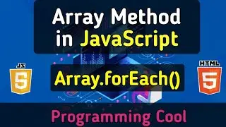 forEach Array Method | JavaScript Tutorial for Beginners