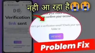 Verification link sent studio d-id problem fix | Ai studio d Id verification | studio d id not work