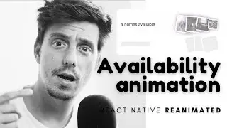 Availability animation - React Native Reanimated Layout animation