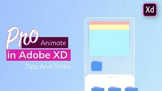 Adobe XD Pro tips & tricks 009 | Folder Drag and move gesture in Adobe xd I auto animate