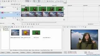 Green Screen & Chromakey Effects using Sony Vegas Movie Studio