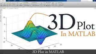 3D plot in matlab | Matlab for beginners | MATLAB TUTORIAL