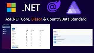 Modern Full Stack Web Development with ASP NET Core, Blazor, Net Aspire & CountryData Standard