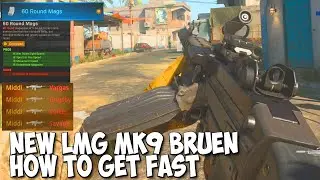New MK9 Bruen LMG How To Unlock It Fast - Modern Warfare
