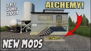 FS19 | NEW MODS | GOLD PRODUCTION! (Review) Farming Simulator 19 | 21st June 2021.