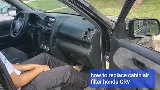 How To Replace Cabin Air Filter | Honda CRV