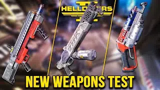 All New Weapons Showcase (Freedom's Flame) in Helldivers 2