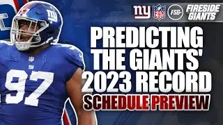 Predicting the Giants' 2023 record | Schedule Review