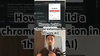 AI built this entire chrome extension for me (anyone can now build software)