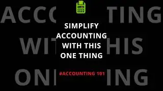 Simplify Accounting With This One Acronym 